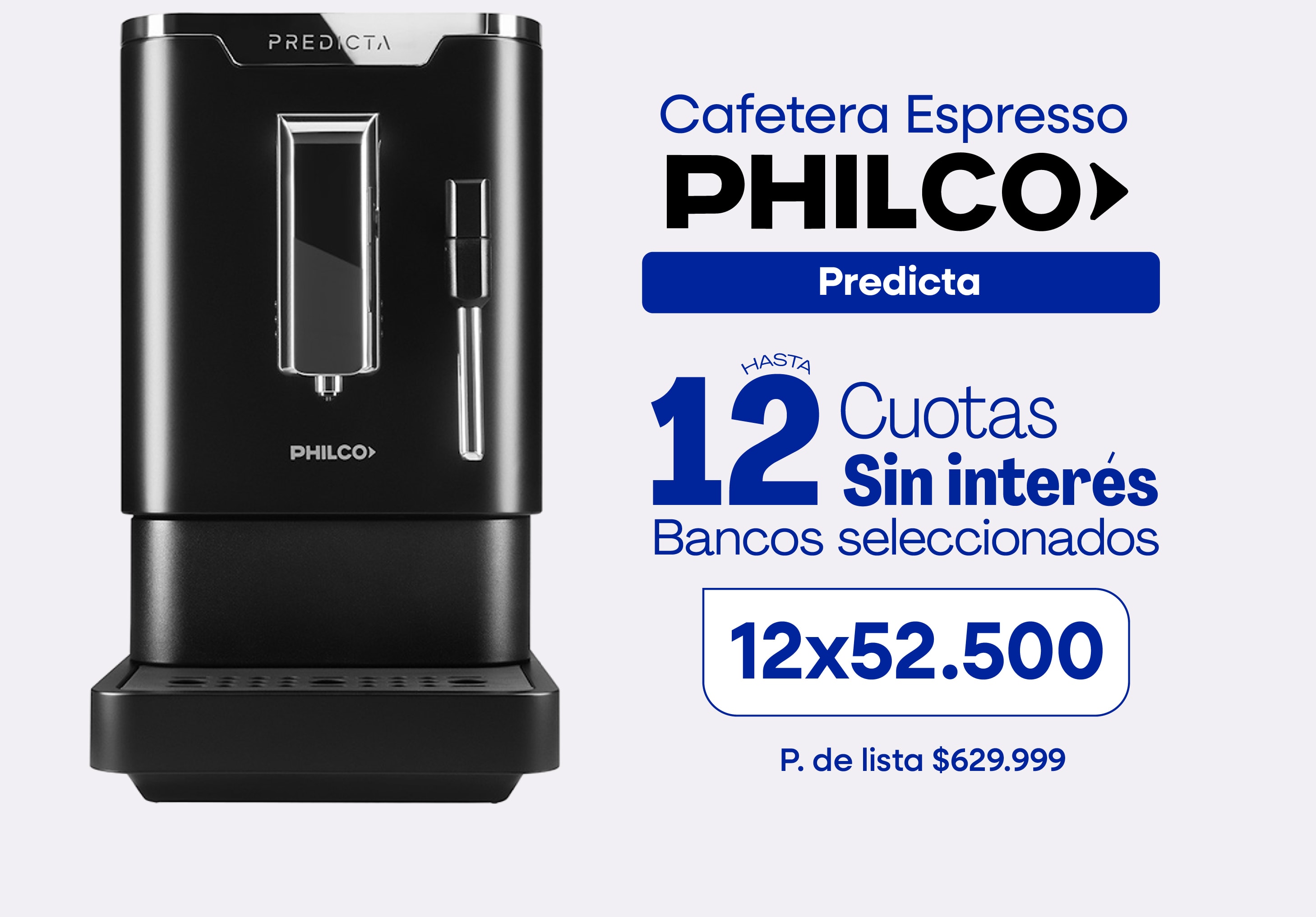Cafetera Espresso Philco Predicta Cepr822Op